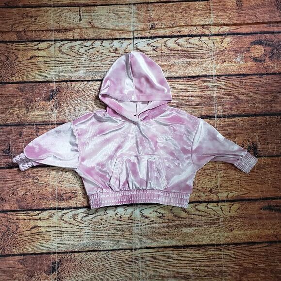 Nike Other - Nike Infant Pink Velour Hoodie